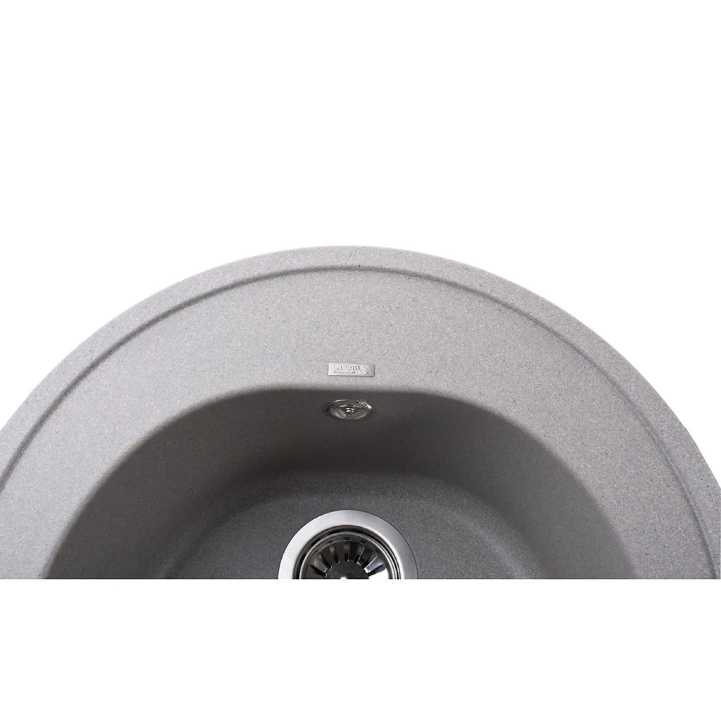 Гранітна мийка Globus Lux MARTIN 510 мм-А0005, сірий камiнь - Фото 3